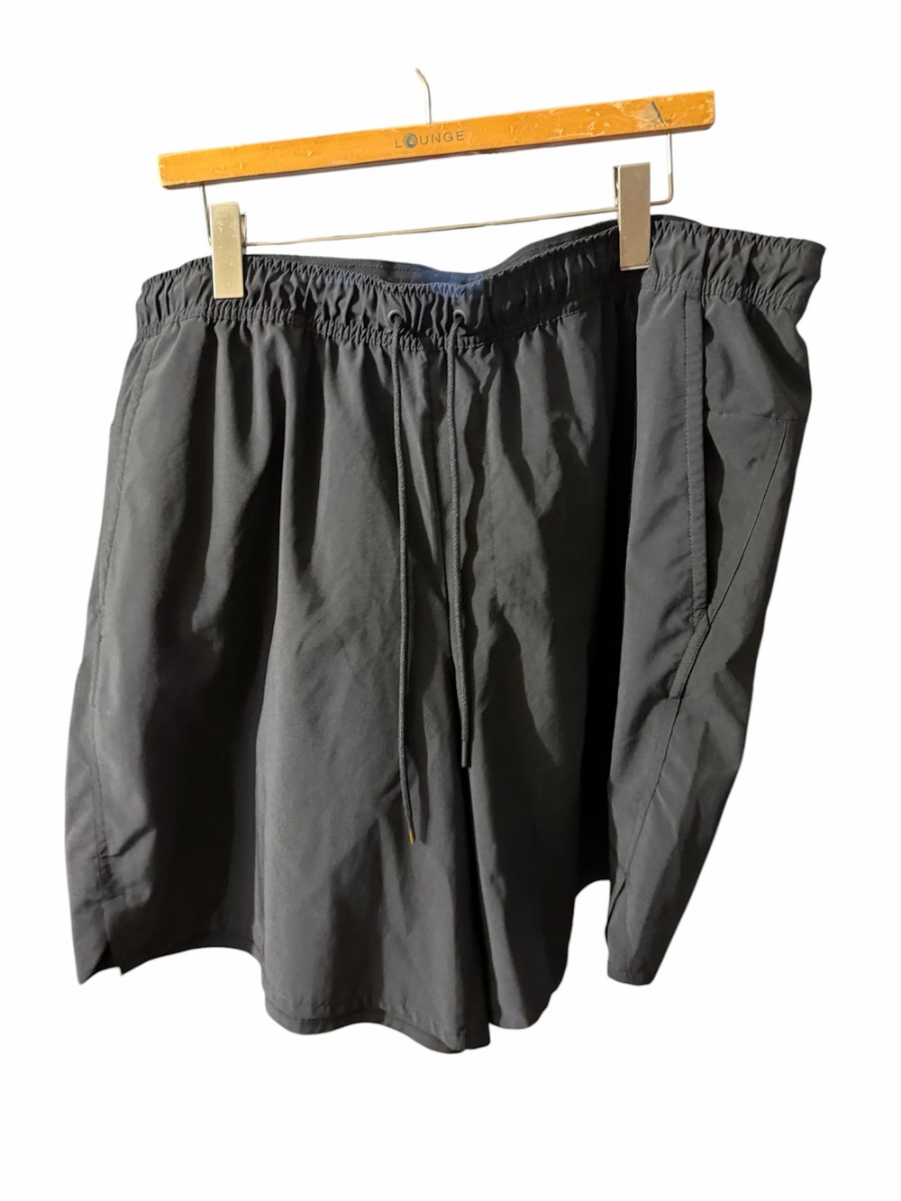 Nike Men's Black Athletic Drawstring Training Shorts